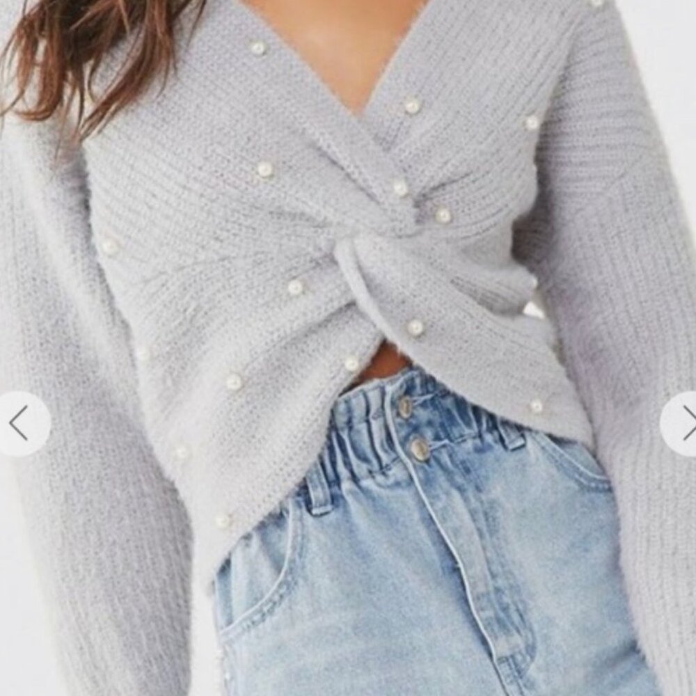 Cropped sweater